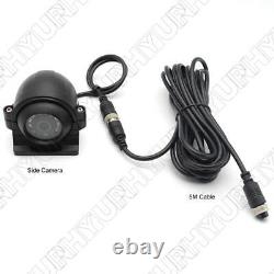 Truck Van Bus Car Vehicle DVR Video Recorder Box&7Monitor CCD Front Rear Camera