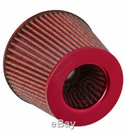 UNIVERSAL RED UNIVERSAL PERFORMANCE FLOW AIR FILTER & ADAPTERS Ford 1
