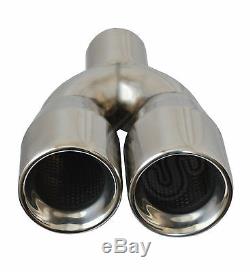 UNIVERSAL STAINLESS EXHAUST TAILPIPE PAIR 2.5/3.5 YFX-0225-SP35Ford 1