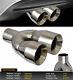 Universal Stainless Steel Exhaust Tailpipe 2.5 Left Yfx-0128-sp35l Ford 1