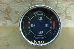 USED OEM Fomoco FORD CORTINA MK2 1600 FUEL & WATER TEMPERATURE GAUGE # BH-10849