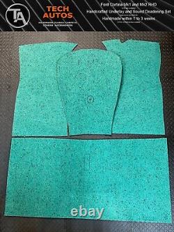 Underlay & Soundproof Set Handmade to Order Ford Cortina Mk1 & Mk2