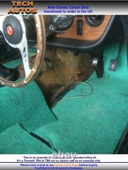 Underlay & Soundproof Set Handmade to Order Ford Cortina Mk1 & Mk2