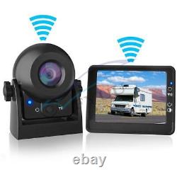 Waterproof Car Truck WiFi Wireless Reverse Camera +3.5 LCD Rearview Monitor Set