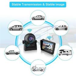 Waterproof Car Truck WiFi Wireless Reverse Camera +3.5 LCD Rearview Monitor Set